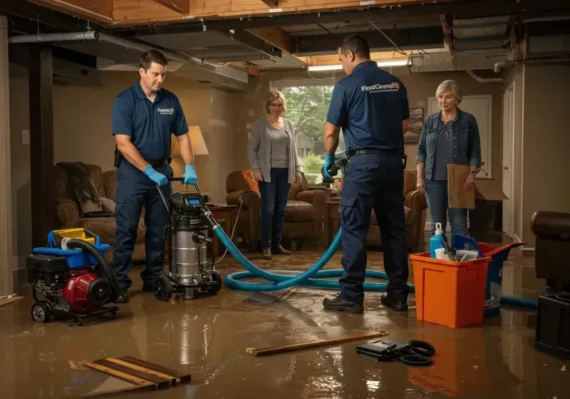 Basement Water Extraction and Removal Techniques process in Baxter, MN